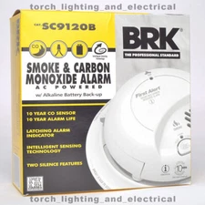 First Alert BRK SC9120B Hardwired Smoke and Carbon Monoxide Detector