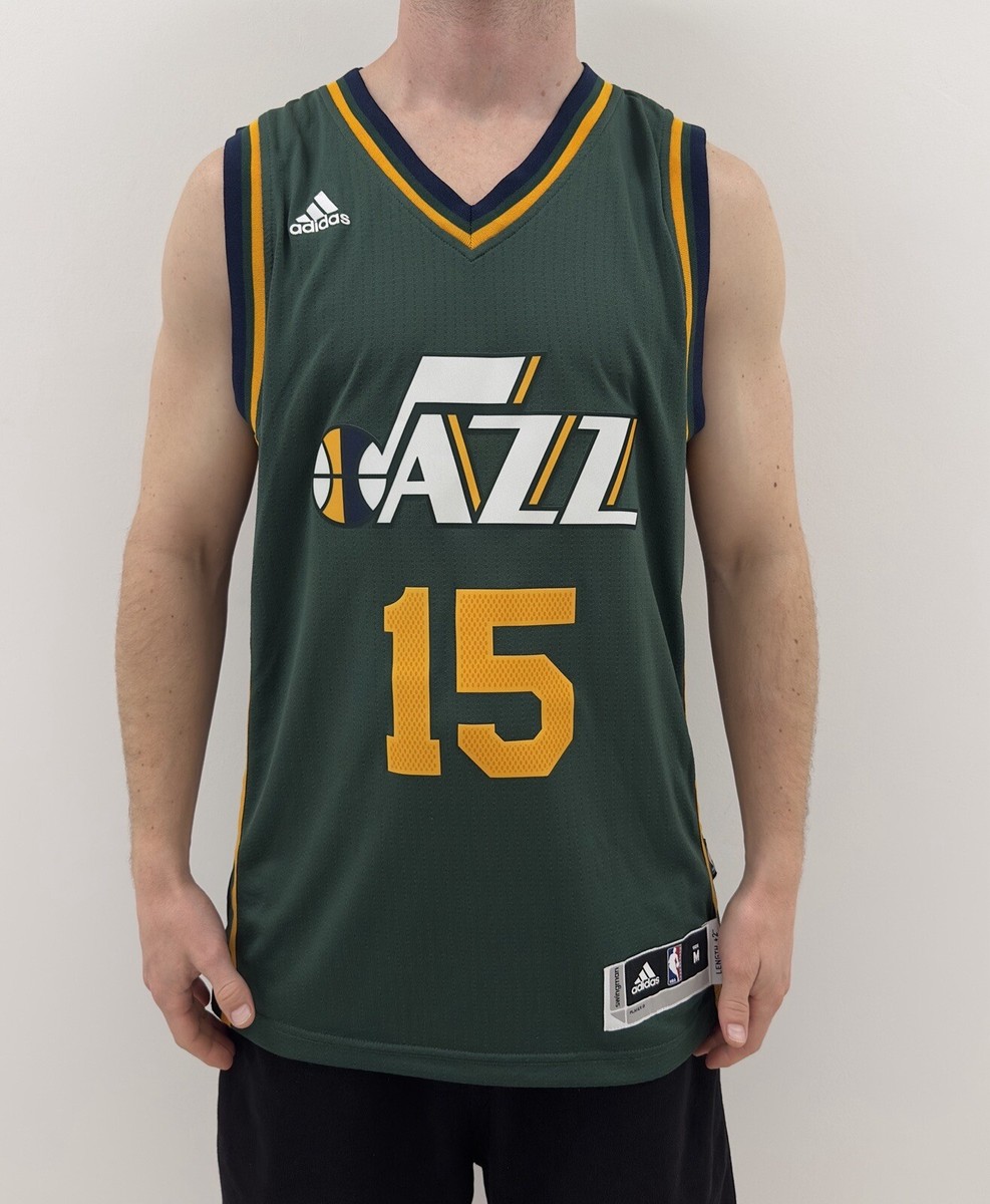 Adidas Swingman Derrick Favors Utah Jazz #15 NBA Jersey Shirt