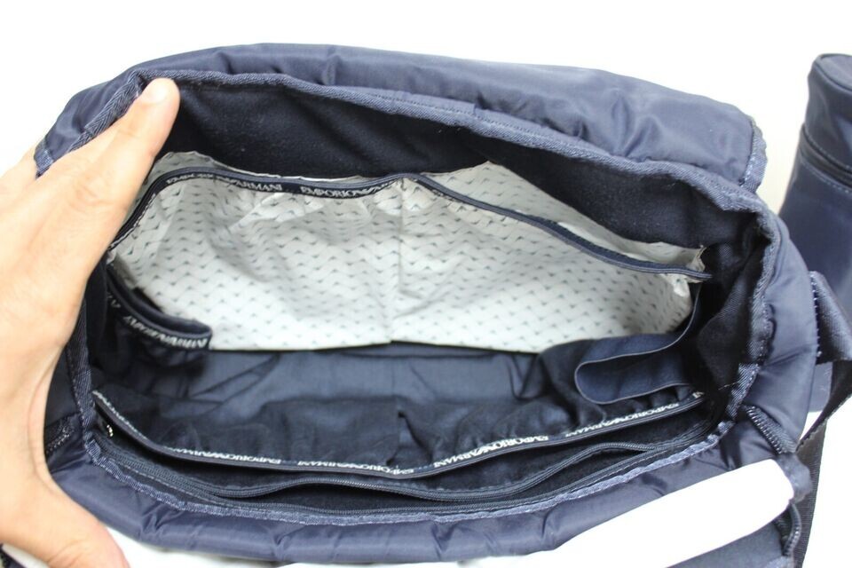 Emporio ARMANI Junior BABY Diaper Changing Bag With Mat +Bottle