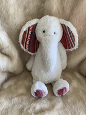 Jellycat Medium Bashful Cream Kipu Elephant