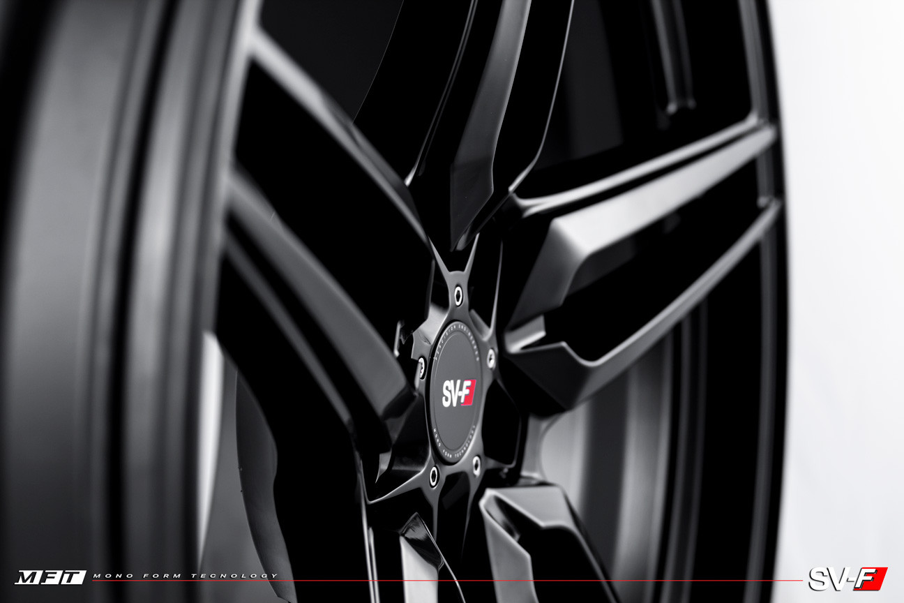 SAVINI 22" SVF-03 BLACK CONCAVE WHEEL RIMS FITS BENTLEY CONTINENTAL GT