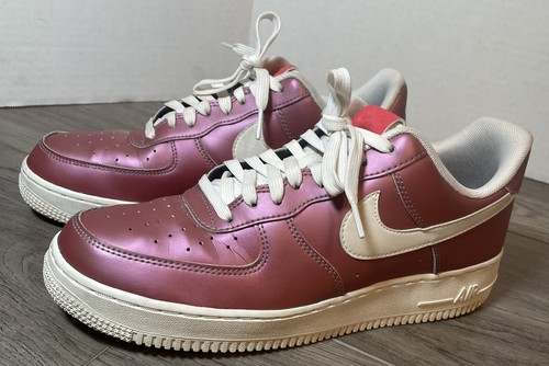 Nike Air Force 1 07 LV8 Track Red Pink 