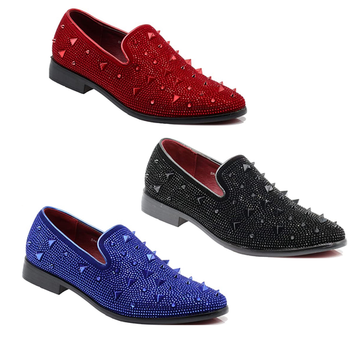 Rivet Loafers Casual Dress Slip 