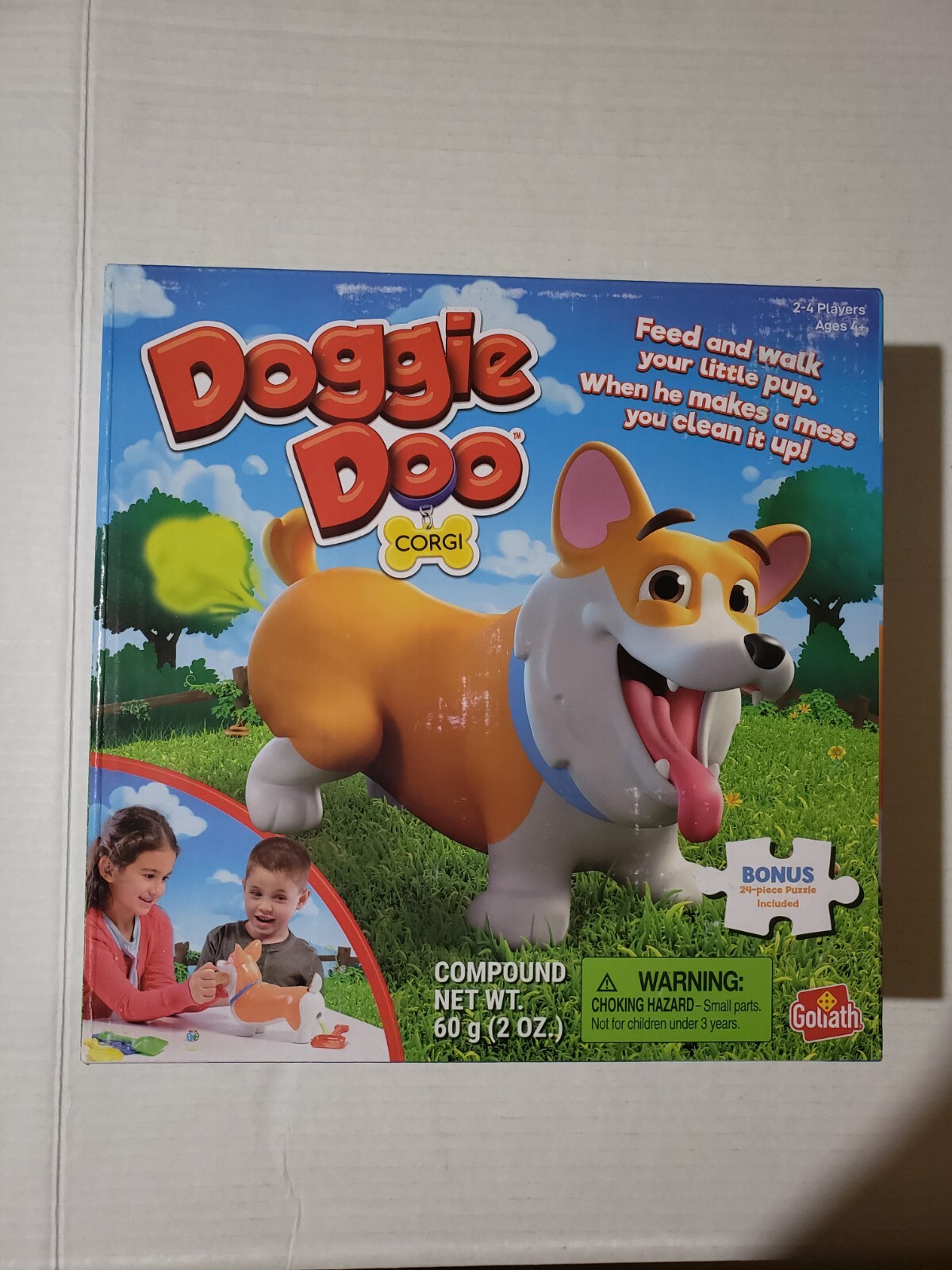 Doggie Doo Corgi Game -New With Bonus Puzzle