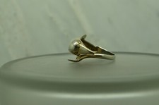 925 STERLING SILVER DOLPHIN RING BAND SIZE 5.75 A4819