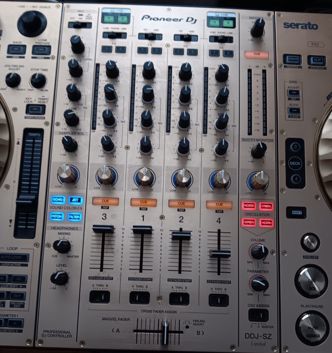 Pioneer DDJ SZ Limited Gold Edition #63/1000 Dj Controller Serato