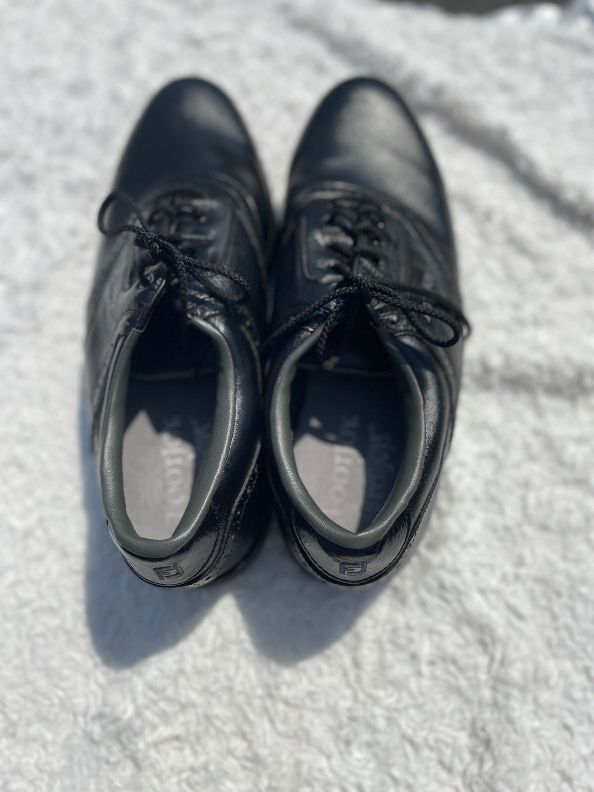 Footjoy GreenJoys Golf Shoe Men's 13 M Black 45534 Leather Waterproof