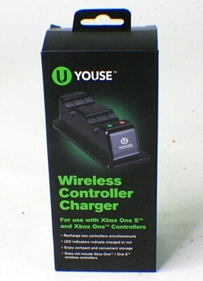 U YOUSE Dual Wireless Controller Charger for the Xbox One One S