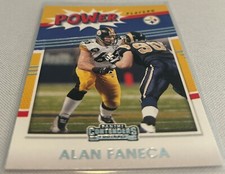 2021 Panini Contenders Football Alan Faneca Pittsburgh Steelers Power Players