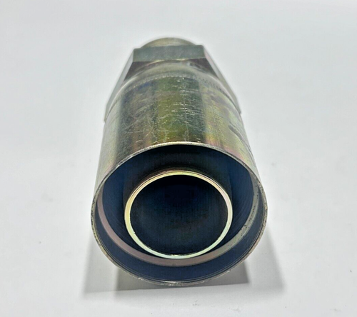 43024E-124 WEATHERHEAD Steel 1-1/2" x 1-1/2" Male Pipe Rigid Coll-O-Crimp - Picture 3 of 8