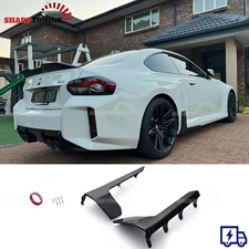 For 2023-2025 BMW G87 M2 MP Gloss Black Side Skirt Extension Winglet Attachment