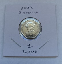 2003 Jamaica 1 Dollar Coin B14
