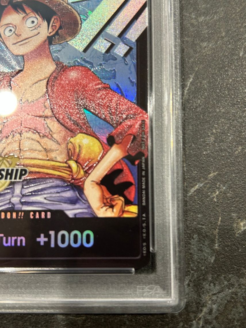 PSA 10 One Pice Don Card Luffy World Final Championship 2023 PSA 10 One Pice Don Card Luffy World Final Championship 2023