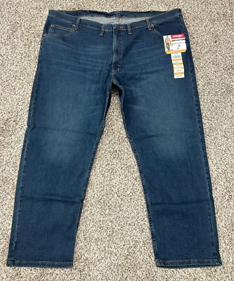 New Wrangler Men's Five Star Heritage Relaxed Fit Jeans Size 48 X 30  (TB1)