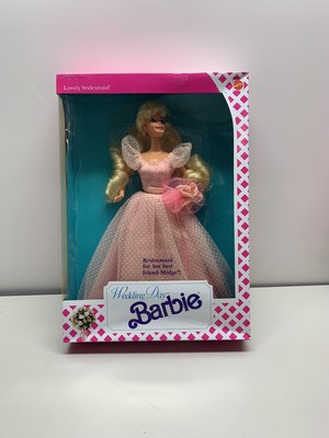 Barbie Vestido De Dama Antiga Muñeca Barbie Día De La Boda Dama De