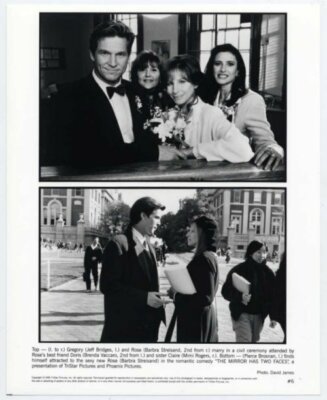 Barbra Streisand Jeff Bridges The Mirror Has Two Faces 1996 Promo Photo #3550H