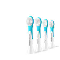 Philips HX6034/90 Sonicare For Kids, 4Er-Pack, Weiß/Aqua #32103156