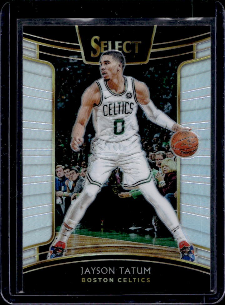 2018-19 Select Jayson Tatum Silver Prizms Concourse #61 Celtics