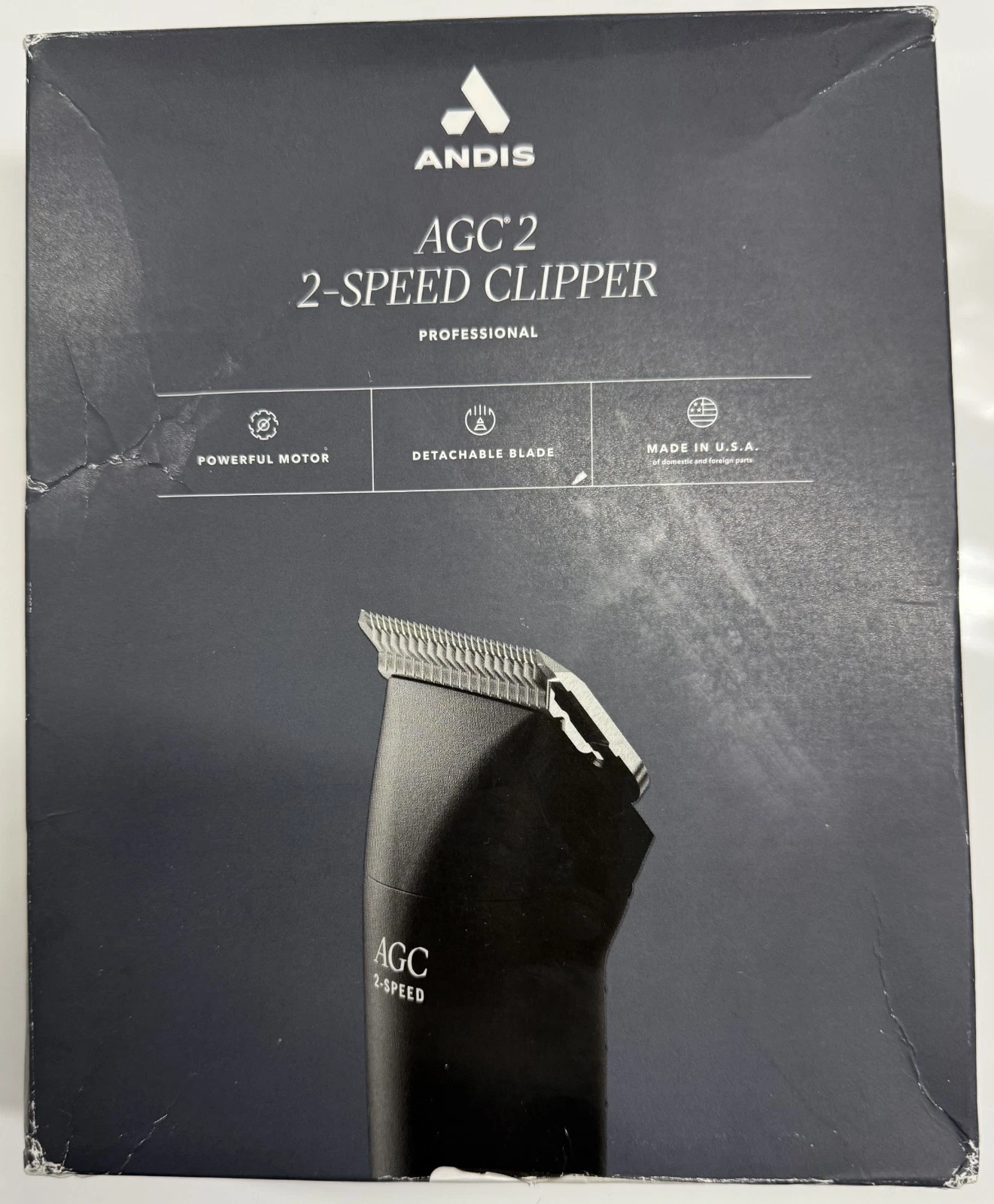 Andis 24675 UltraEdge 2-Speed Detachable Blade Pet/Dog Clipper â€“ Runs Cool