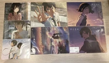Your Name Kimi no Na wa Clear File Set Taki Mitsuha Shinkai A4 Anime Japan LTD