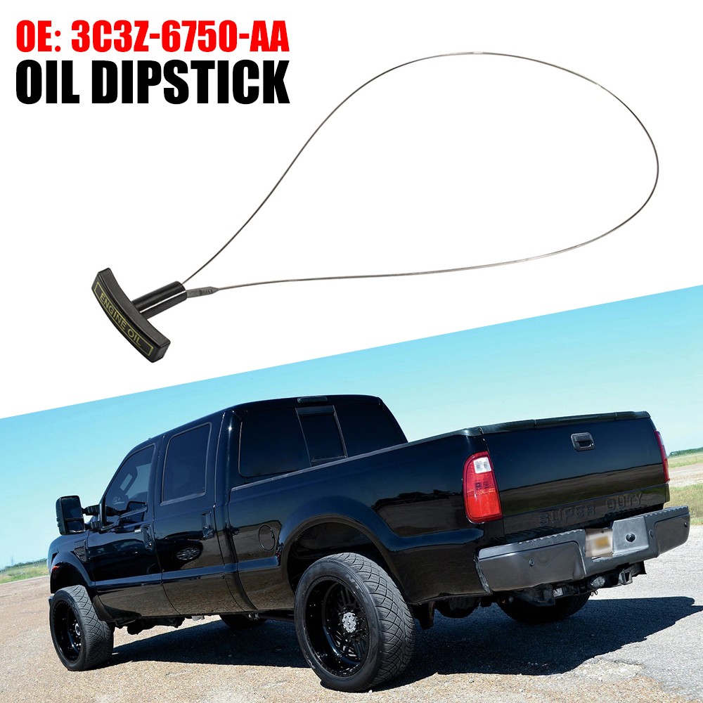 For 03-07 Ford 6.0L Powerstroke Diesel Engine Oil Dipstick Dip Stick 3C3Z6750AA thumbnail 17