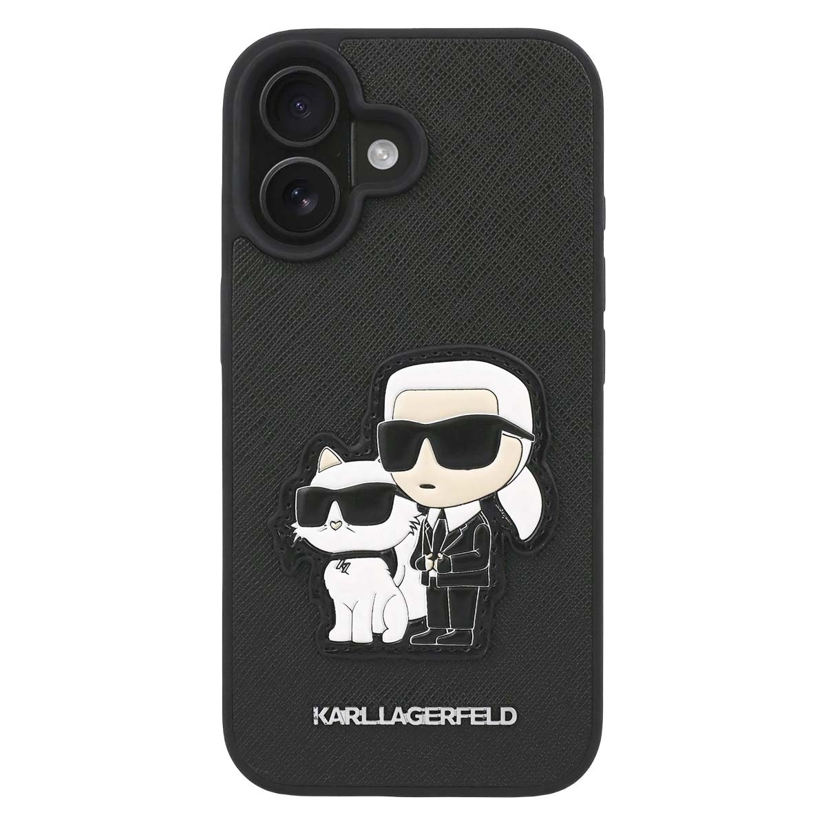 Coque iPhone 16 Karl et Choupette chic pour votre quotidien