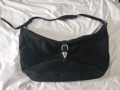 marge sherwood Black Leather Large Margesherwood Hobo Shoulder Bag