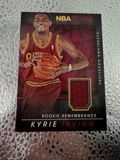 Panini 2014-15 NBA Hoops Kyrie Irving #5 Rookie Remembrance Memorabilia Cavs