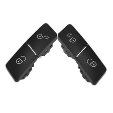 2 Set Door Lock Switch Button Door Lock Control Button Front Left Right