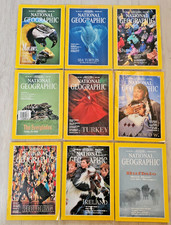 1994 National Geographic Magazines- X9 set - Vintage  -Mint Condition