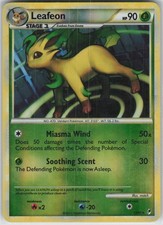Leafeon Reverse Holo Holo Rare Call of Legends 13/95 MP on eBay