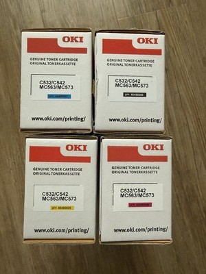 Original OKI 46490608 Toner Schwarz Black C532 C542 MC563 MC573 7000 Seiten