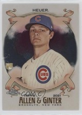 2021 Topps Allen & Ginter Chrome Codi Heuer #290 1a1r