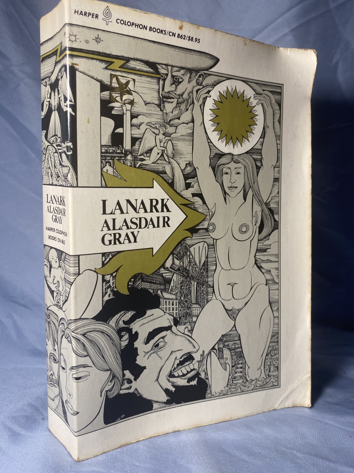 Alasdair Gray - ‘Lanark Life in Four Books’ True First Edition Paperback 1981