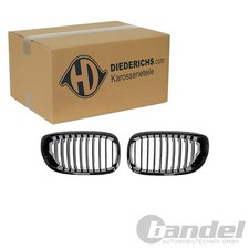DIEDERICHS K�HLERGRILL NIEREN SCHWARZ GLANZ passend f�r BMW E46 COUPE CABRIO FL