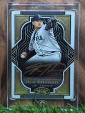 2023 Topps FELIX HERNANDEZ Tier One Talent Gold Ink Auto /25 Seattle Mariners