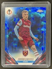 2023-24 Topps Chrome Sapphire UEFA Jarrod Bowen #158 West Ham