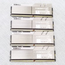 G.Skill Trident Z RGB 32GB 4 x 8GB DDR4-3000 PC4-24000 RAM F4-3000C16Q-32GTZR