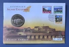 1997 Guernsey Commemorative £5 Coin PNC. Castle Cornet. 1276