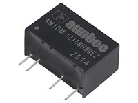 AM1DM-1215SH60EZ Wandler: Dc/Dc 1W Ueing: 10,8-13,2VDC Uausg: 15VDC Iausg: 67Ma