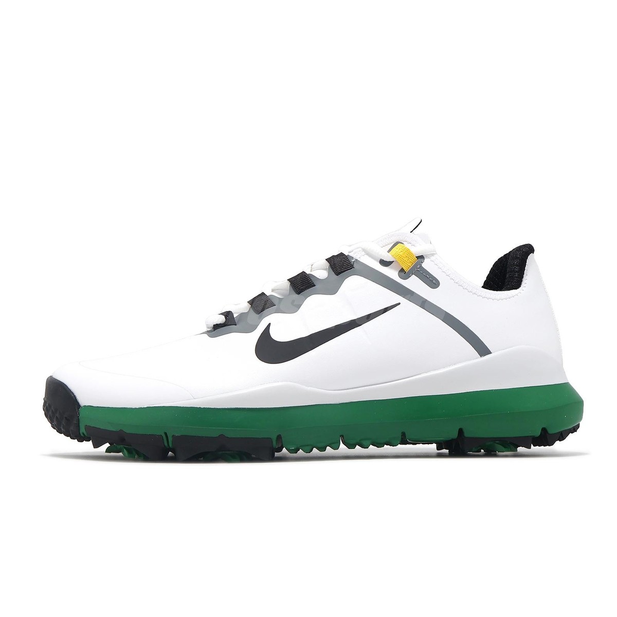 Nike TW 13 Wide White Black Pine Green Men Water Repellent Golf