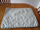 Lot Of Two Standard Size Pillow Shams Sage Green And Cream Stripe New — photo 4