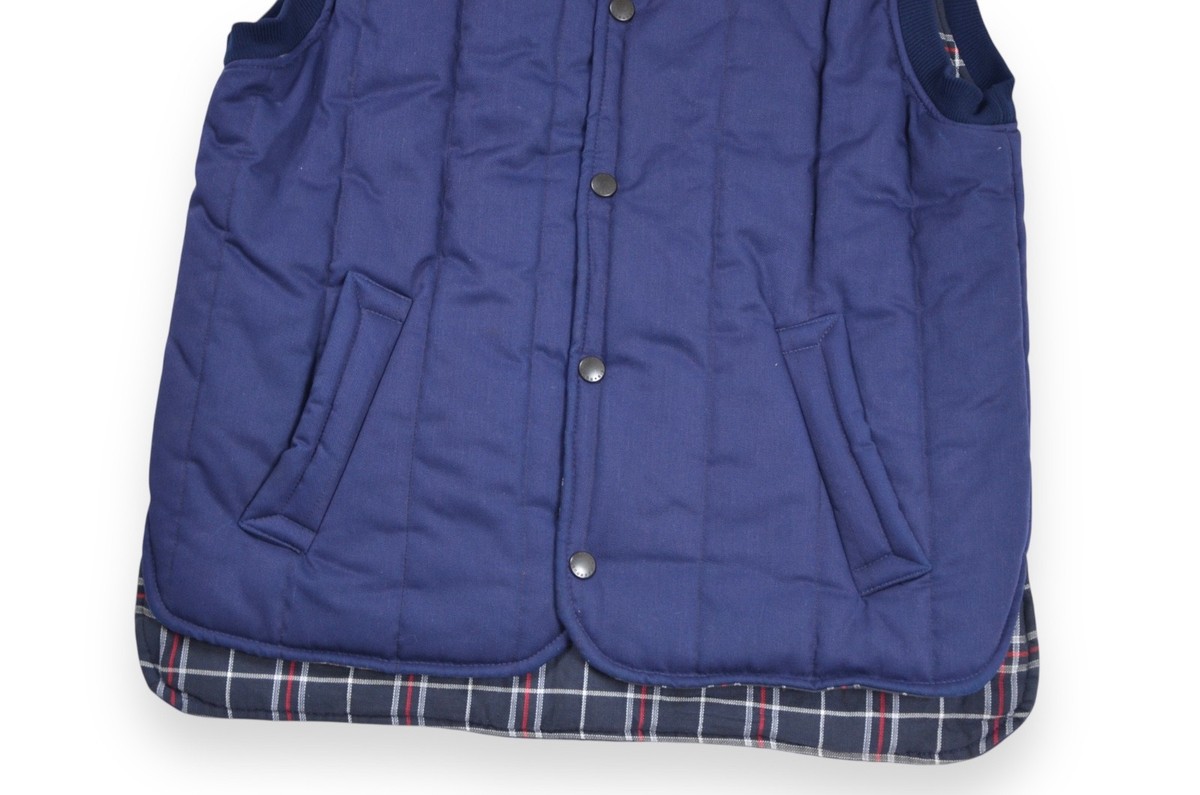 Barbour Trekker Gilet Waistcoat Vintage Hunting Blue D345 England