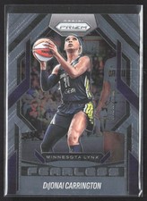 2025 Panini Prizm WNBA #10 Dijonai Carrington Fearless