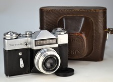 EARLY 1967 KMZ SOVIET USSR "ZENIT-E" SLR camera  INDUSTAR-50 M39 LENS 2 