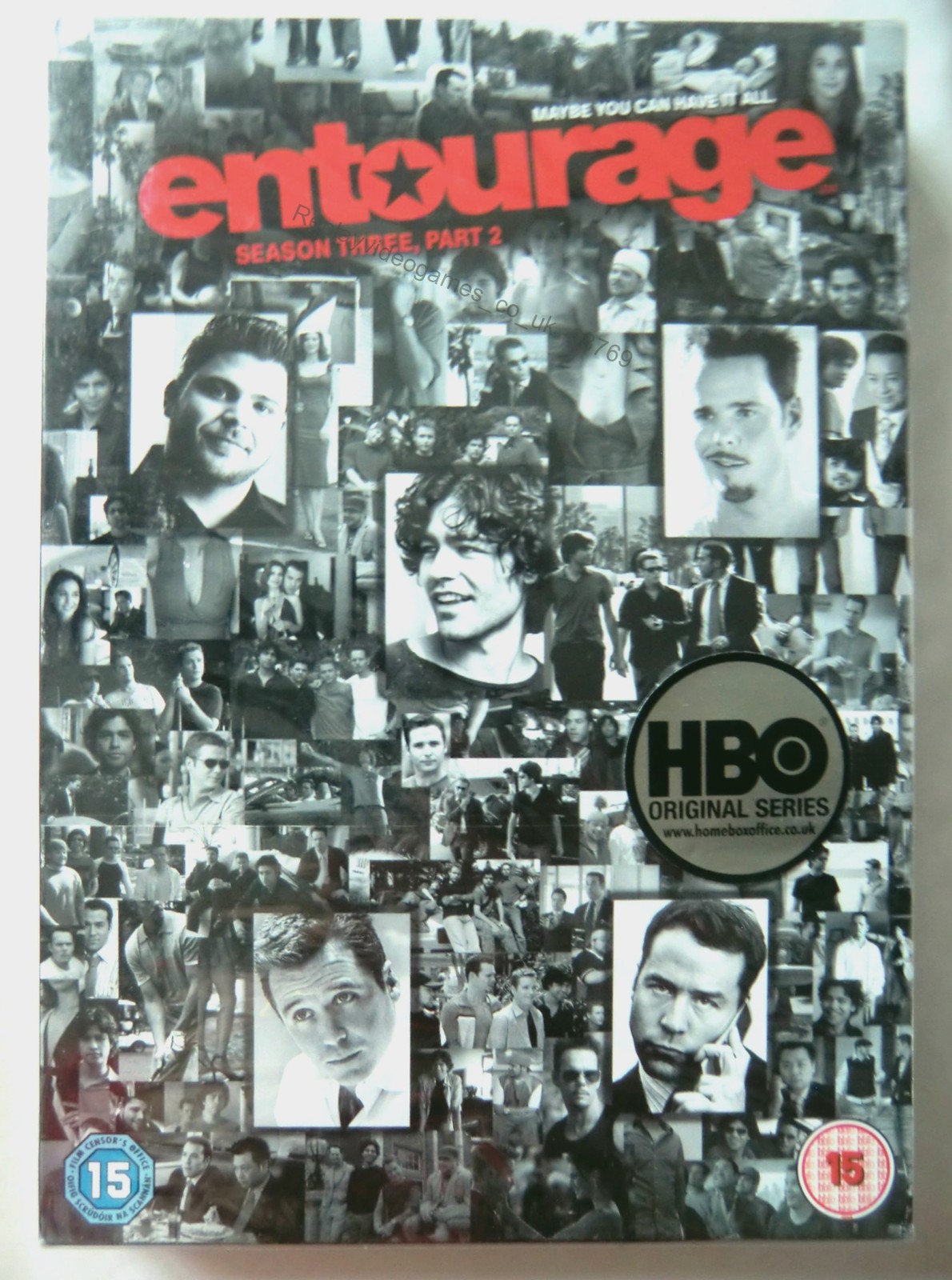 68769 DVD - Entourage Season Three Part 2 [NEW / SEALED]  2008  DY17343