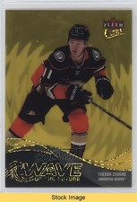 2022-23 Upper Deck Fleer Ultra Wave of the Future Gold Trevor Zegras READ 13og