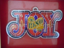 1980 Hallmark Joy Ornament Original Box Colors of Christmas FREE SHIPPING