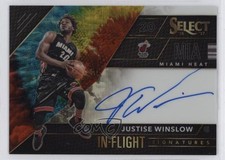 2016 Select In Flight Signatures Tie-Dyed Prizm 13/25 Justise Winslow Auto 7m4