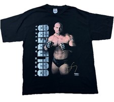 Vintage 90s WCW Goldberg T-Shirt 2 XL WWF WWE Wrestling 1998 Black